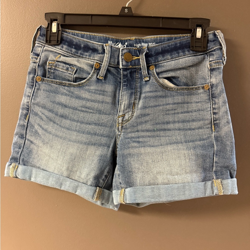 Mossimo Supply Co. Light Blue Jean Shorts